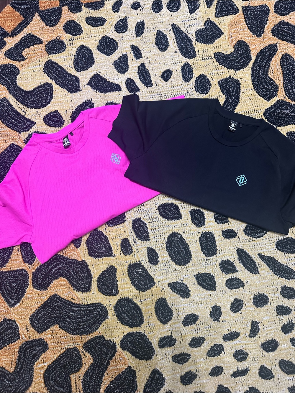 Youth Performance Short Sleeve Tee - Pink & Black